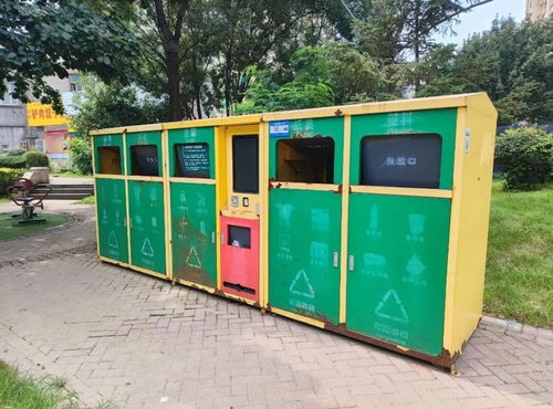 于洪區小區智能垃圾分類箱成擺設，城市生活垃圾經營服務回應改進措施